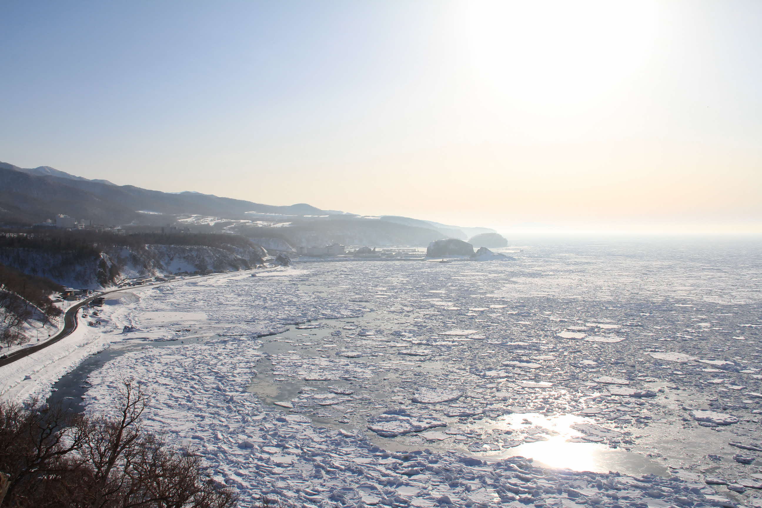 プユニ岬（流氷）